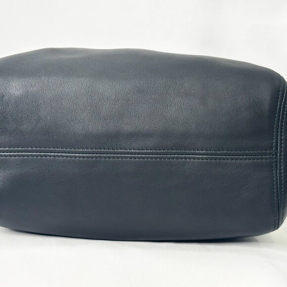 Vintage Coach 4157 SoHo Waverly Buckle Shoulder Bag Black Leather NWOT - Picture 11 of 16